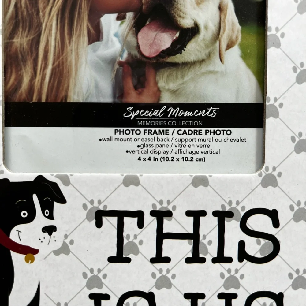 Special Moments Memories Collection This Is Us Dog Pet Picture Frame Square 4x4